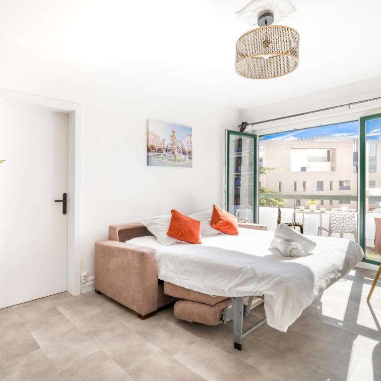 BnGo l Le Spacieux Cocon PartDieu l parking, balcon, 4p - One-Bedroom Apartment - 14