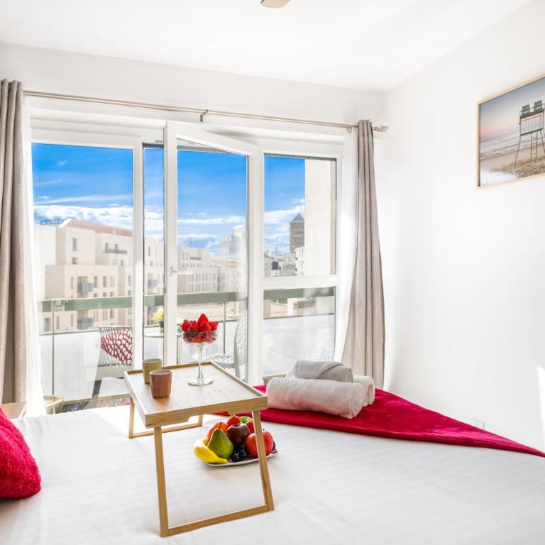 BnGo l Le Spacieux Cocon PartDieu l parking, balcon, 4p - One-Bedroom Apartment - 17