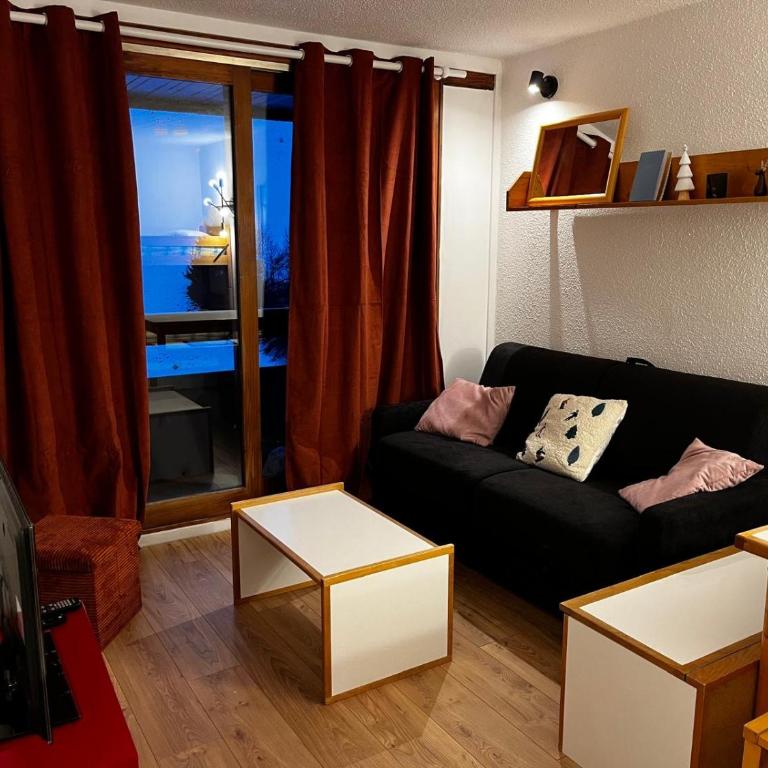 Appartement Le Corbier Lunik-Orion 5 à 6 Pers Au Domaine skiable des Sybelles - Appartement 1 Chambre avec Balcon et Vue sur les Montagnes - 6
