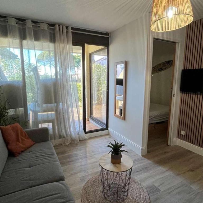 Appartement T2 avec grande terrasse, parking, animaux admis et piscine - FR-1-195-94 - Appartamento - 9