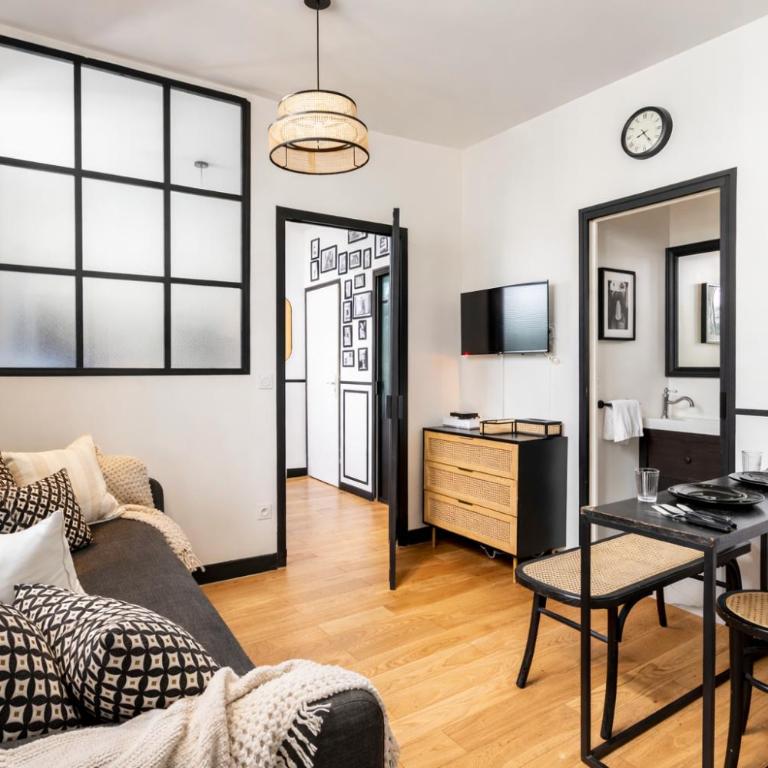 C Cozy Batignolles Apt, Metro Right at Your Doorstep - Appartement 1 Chambre - 4