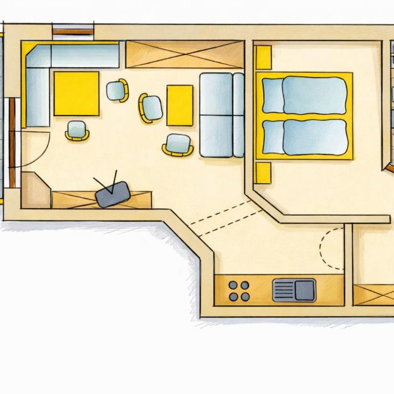 Lusina Apartments - Apartment mit 1 Schlafzimmer - 2