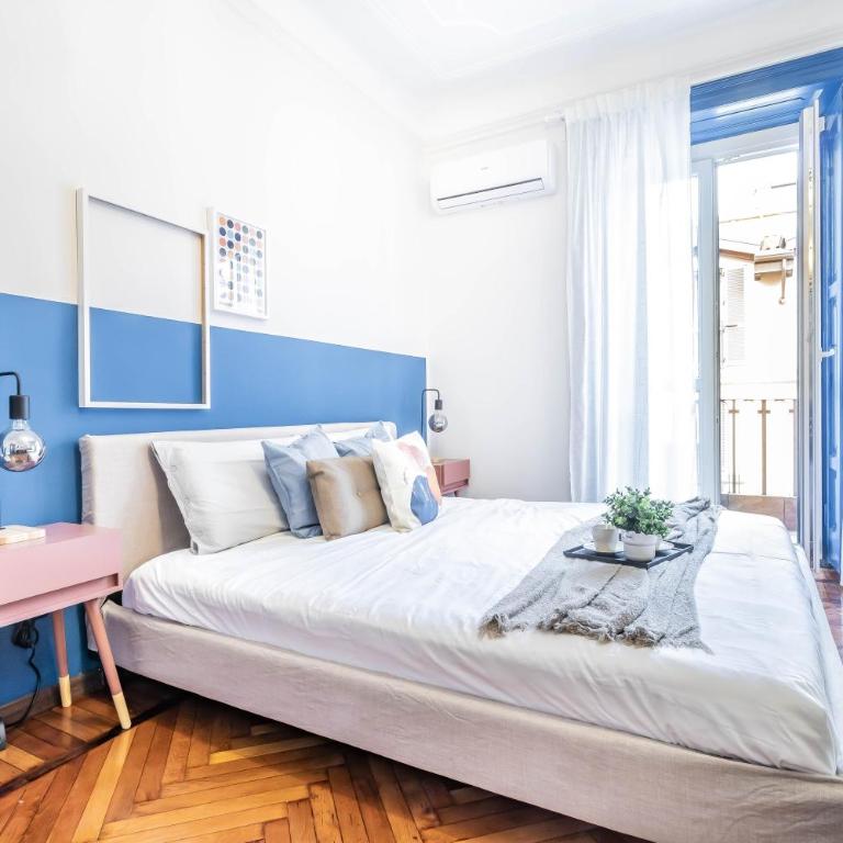 Elegant City Center Flat 5 Guests - M1 Metro - Fast Wi-Fi - AC & Balcony - Appartamento con 1 Camera da Letto - 3