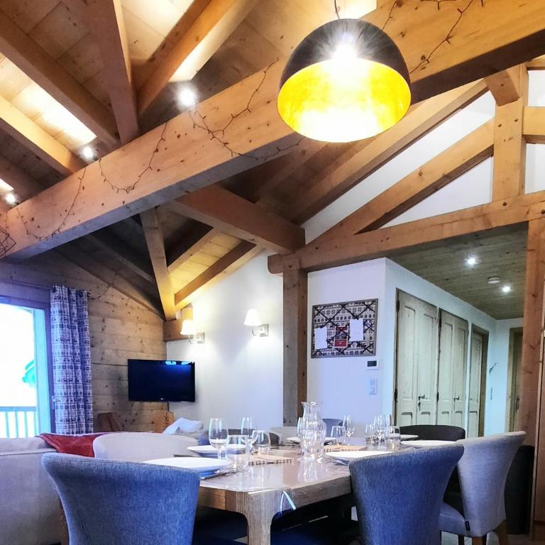 Appartement esprit chalet, proche remontées avec garage - Appartement 2 Chambres avec Vue sur la Montagne - 4