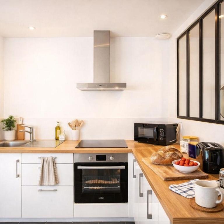 Havre de paix lumineux et cosy au calme proche du centre avec TV et Wifi - Appartement 1 Chambre - 4