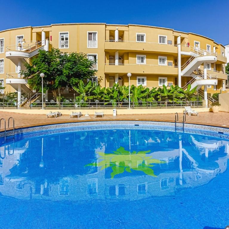 Cozy 1BR Near Beach Orlando Complex Costa Adeje - Apartamento de 1 dormitorio con balcón y vistas a la montaña - 2