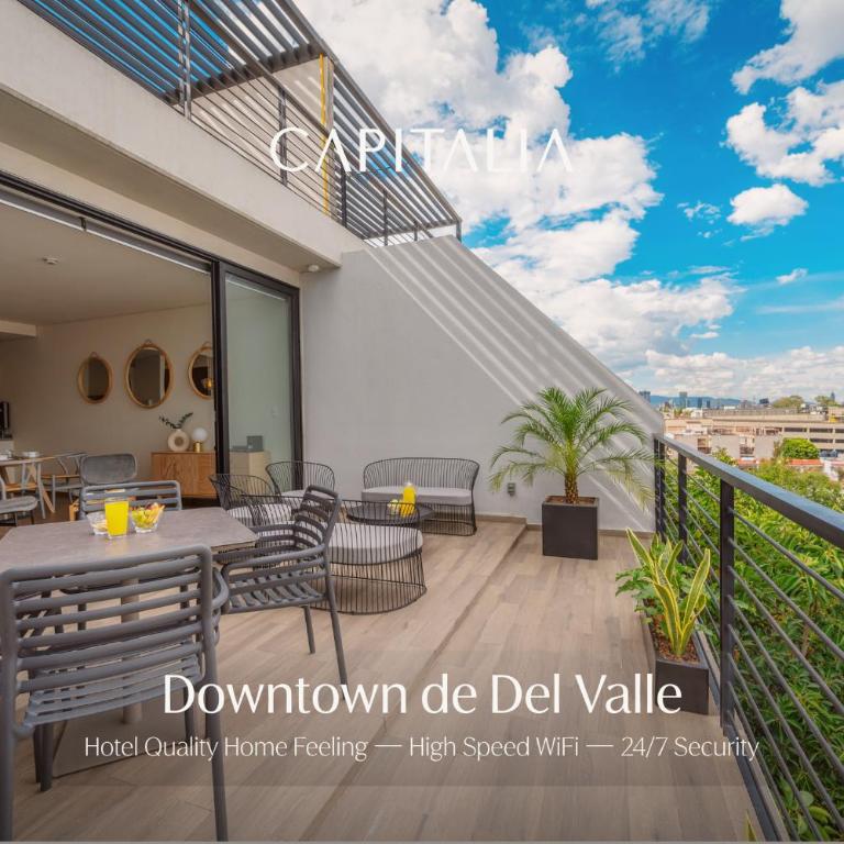 Capitalia Downtown Del Valle - Deluxe Penthouse, 2 Bedrooms, Terrace - 31