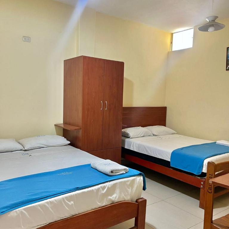 Hospedaje Arrecife - Habitación Doble - 2 camas - 1