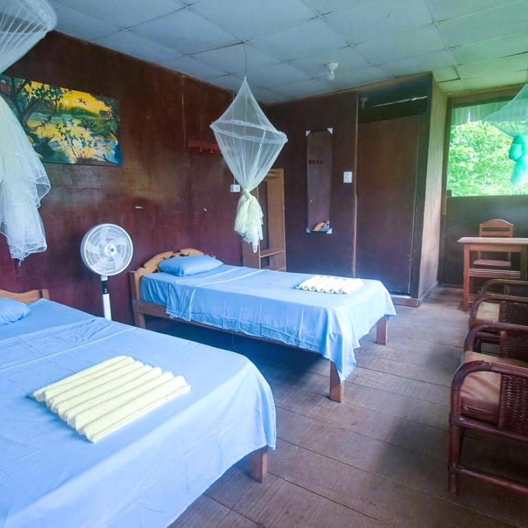 Jacamar Lodge Expeditions - Habitación Doble con baño privado - 2 camas - 4