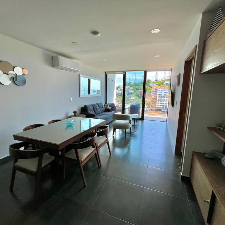 Boca de Cielo 1003 Olas Altas Vista al Mar - Two-Bedroom Apartment with Balcony and Sea View - 11