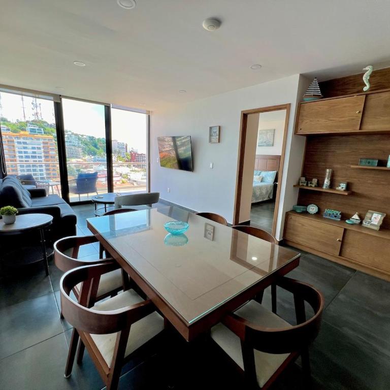Boca de Cielo 1003 Olas Altas Vista al Mar - Two-Bedroom Apartment with Balcony and Sea View - 10