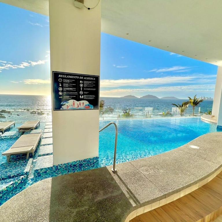 Boca de Cielo 1003 Olas Altas Vista al Mar - Two-Bedroom Apartment with Balcony and Sea View - 28