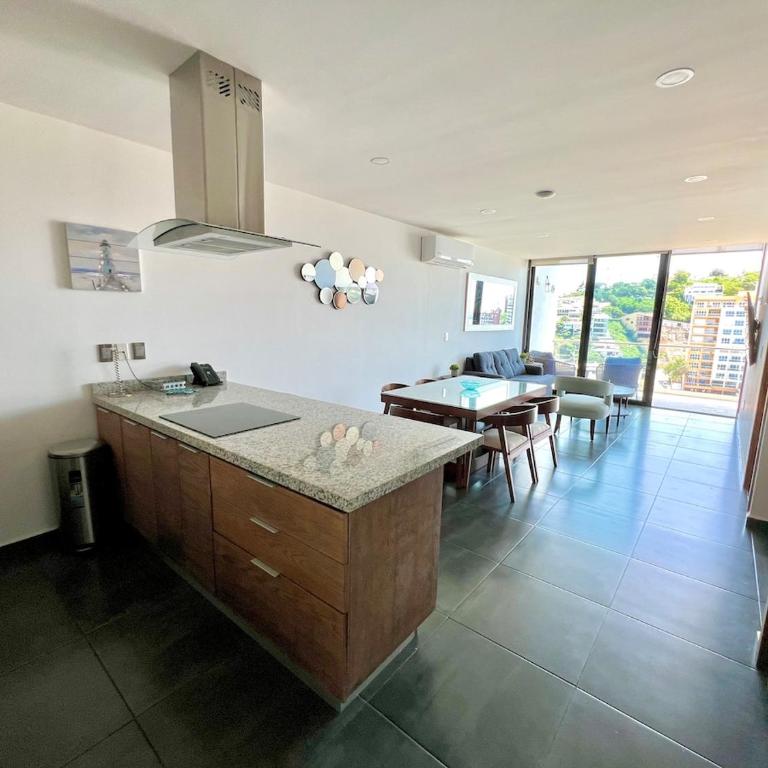 Boca de Cielo 1003 Olas Altas Vista al Mar - Two-Bedroom Apartment with Balcony and Sea View - 12