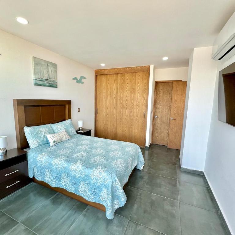Boca de Cielo 1003 Olas Altas Vista al Mar - Two-Bedroom Apartment with Balcony and Sea View - 17
