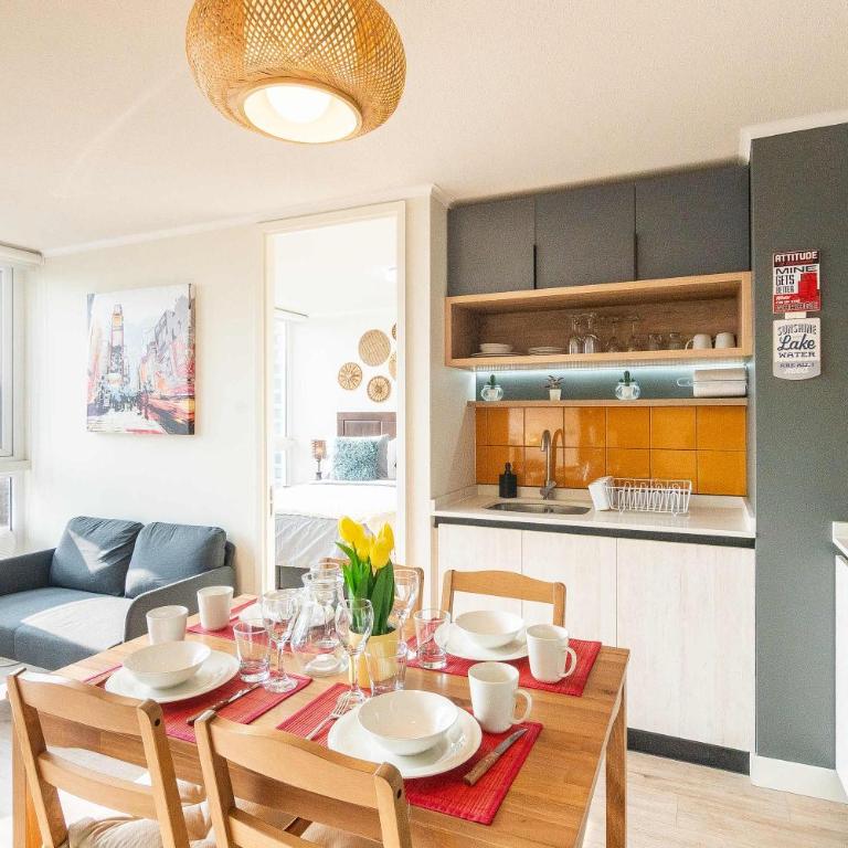 HOM I WIFI I Barrio Italia I Parking I Metro - Apartment - 5
