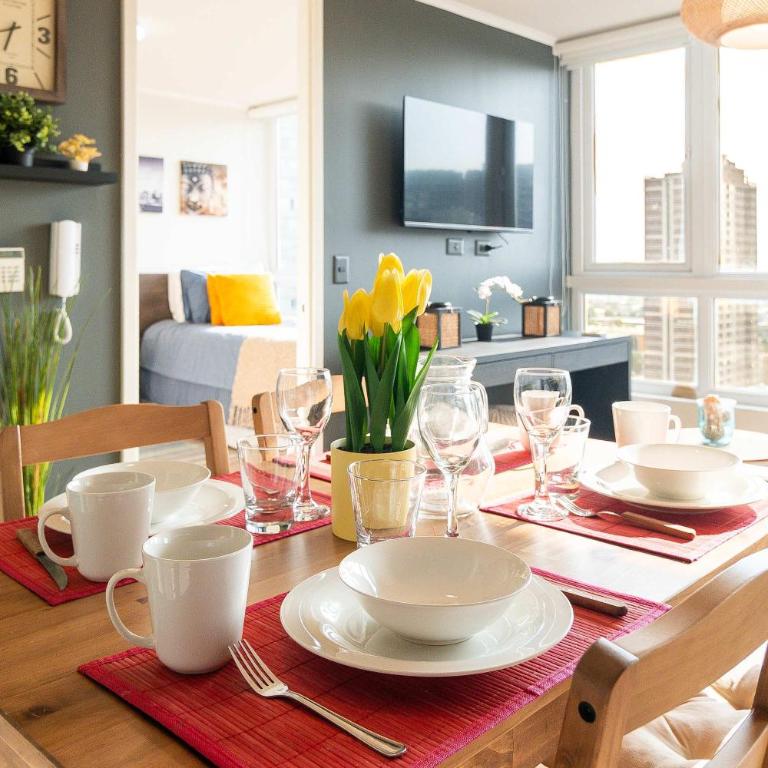 HOM I WIFI I Barrio Italia I Parking I Metro - Apartment - 28