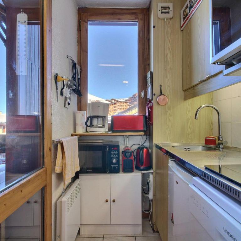 Studio central avec balcon à Belle Plagne, 4 pers - FR-1-455-289 - Monolocale - 4