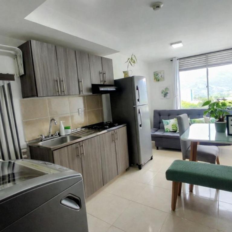 Apartamento frente a la montaña en Armenia Quindio - 1 Dormitorio Piso 11 - One-Bedroom Apartment - 2