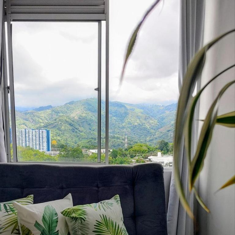 Apartamento frente a la montaña en Armenia Quindio - 1 Dormitorio Piso 11 - One-Bedroom Apartment - 1