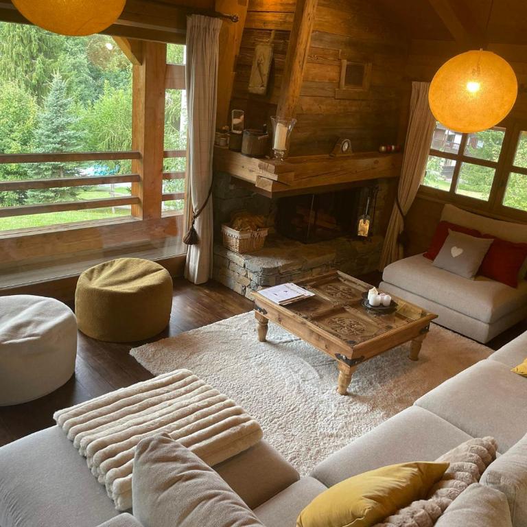 Chalet Grand Standing à Megève - 5 min des Pistes, 5 Chambres, 10 Pers. - FR-1-432-95 - Chalet - 4