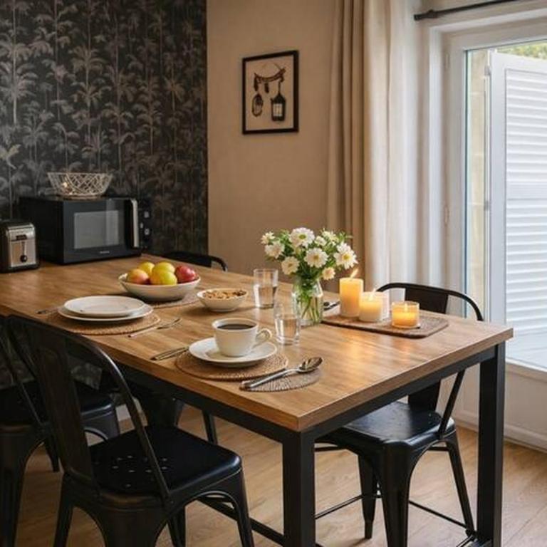 White House Dhavernas - Résidence Privée - Amiens - Parking Gratuit - Apartment with Garden View - 22