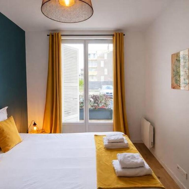 White House - THE SUNNY avec TERRASSE et PARKING privé - 20 min CENTRE - Appartement 1 Chambre - 4