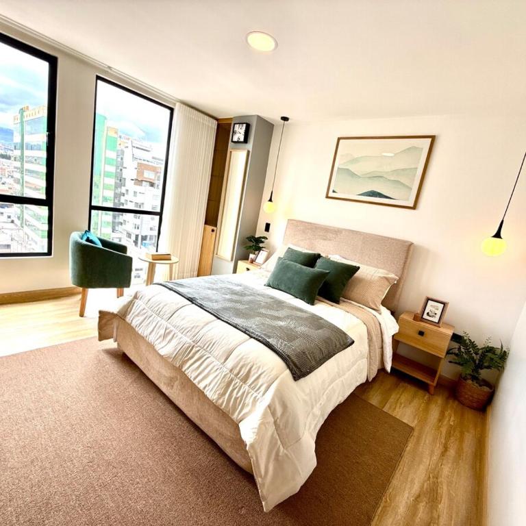 Departamento lujoso y privado centro de la ciudad - Two-Bedroom Apartment - 19