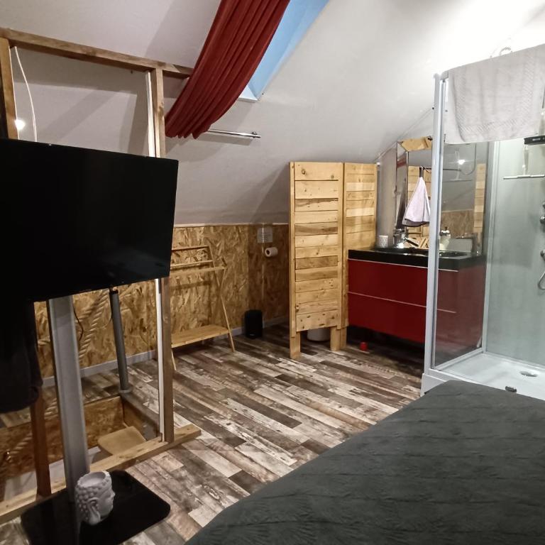 Gîte Sauna Balnéo Lâchez Prise Meublé de tourisme classé 3 étoiles VERTON - Casa con 1 dormitorio - 7
