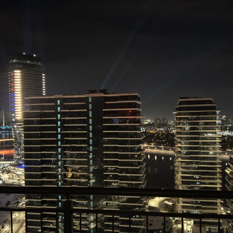 Beograd na vodi Belgrade waterfront - 23th floor, great view apartment - One-Bedroom Apartment - 1