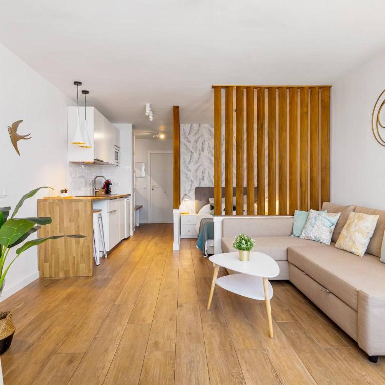 Fancy Studio Direct Access to Sea✺Parking✺Pool - Apartamento de 1 dormitorio - 5