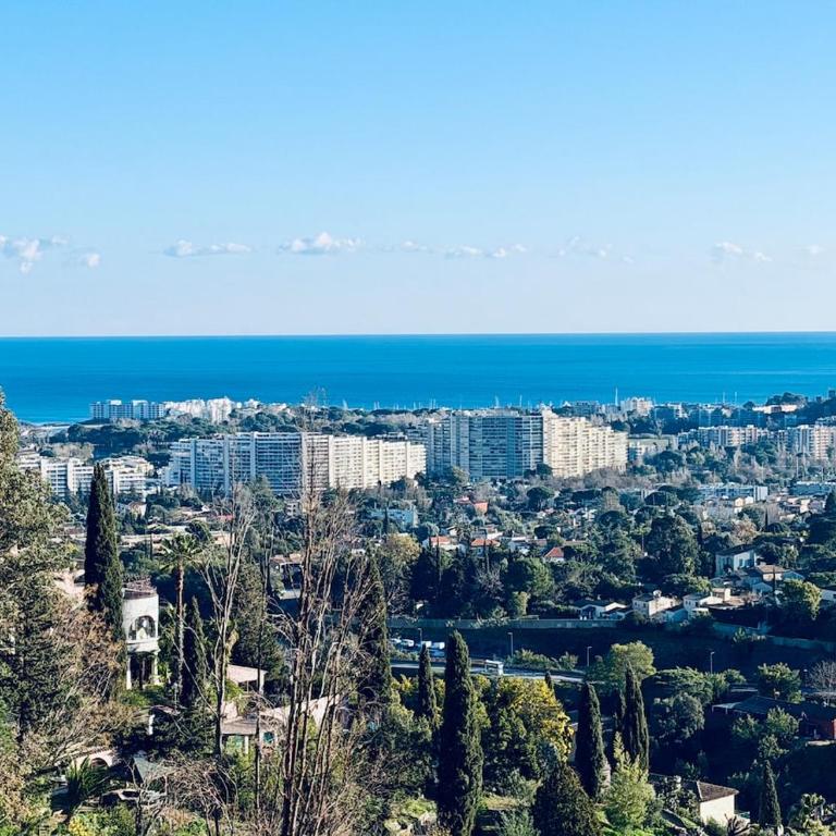 Villa les Amandines 110 m2 swimming pool, sea view air conditioning - Three-Bedroom Villa - 4