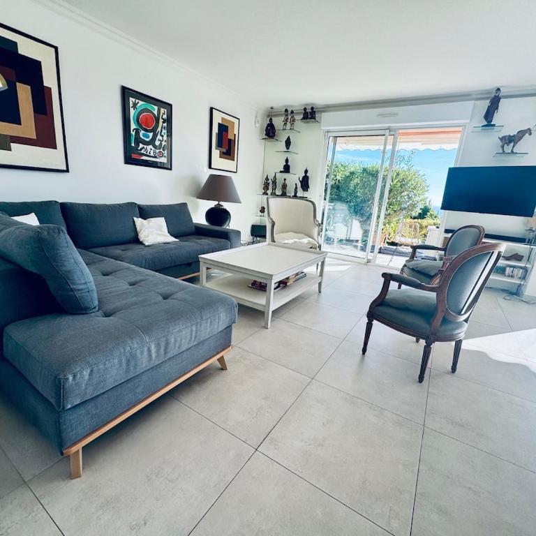 Villa les Amandines 110 m2 swimming pool, sea view air conditioning - Three-Bedroom Villa - 23