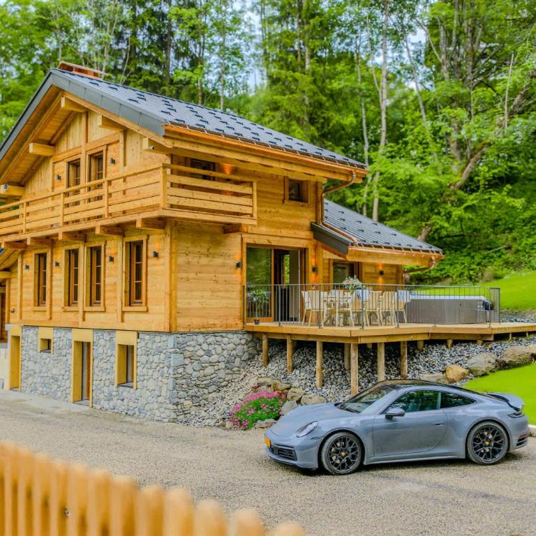 Luxurious Chalet with Sauna & Jacuzzi in Megeve with Parking - Chalet - 15