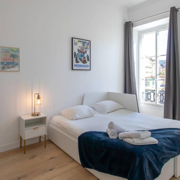 #17 Staywizus -Suite Gioffredo 3 BDR AC - 5mins Vieux Nice Port - Appartement - 9
