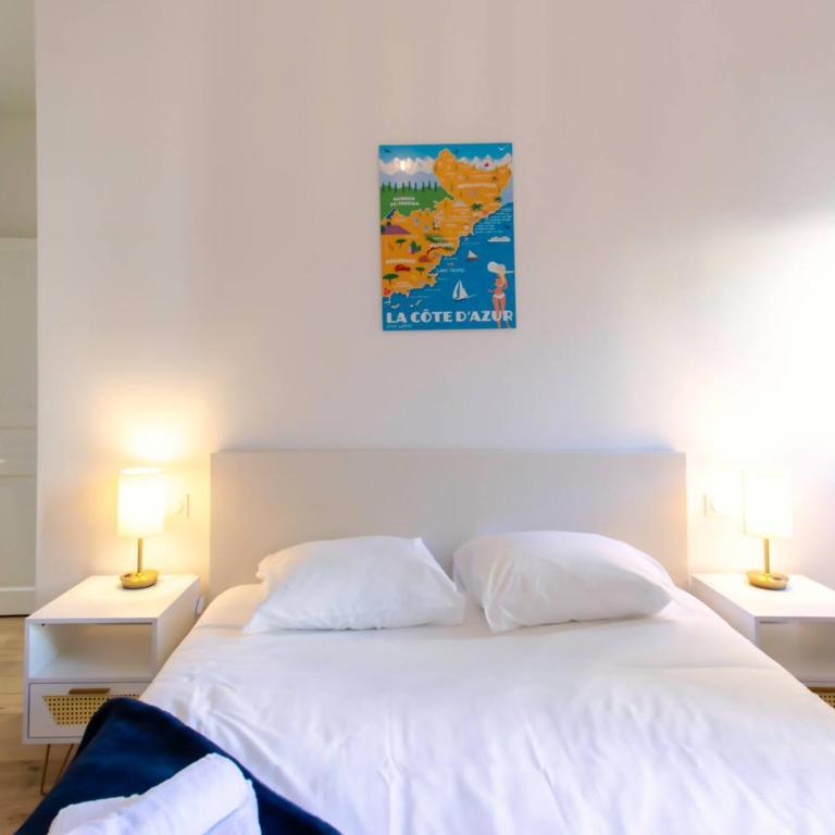 #17 Staywizus -Suite Gioffredo 3 BDR AC - 5mins Vieux Nice Port - Appartement - 10