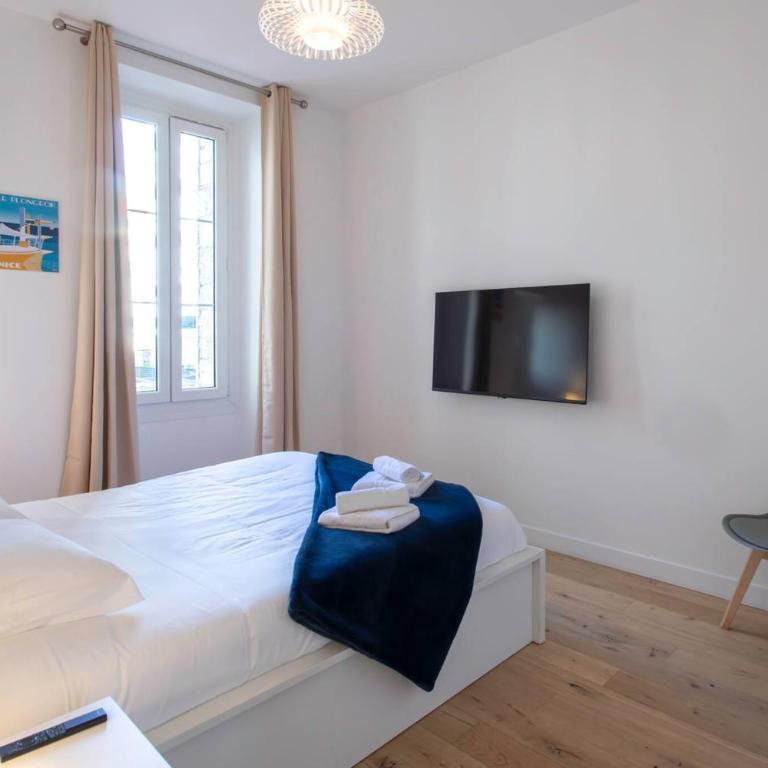 #17 Staywizus -Suite Gioffredo 3 BDR AC - 5mins Vieux Nice Port - Appartement - 22