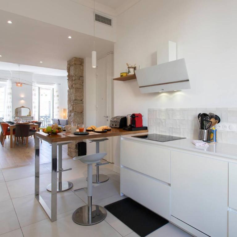 #17 Staywizus -Suite Gioffredo 3 BDR AC - 5mins Vieux Nice Port - Appartement - 38