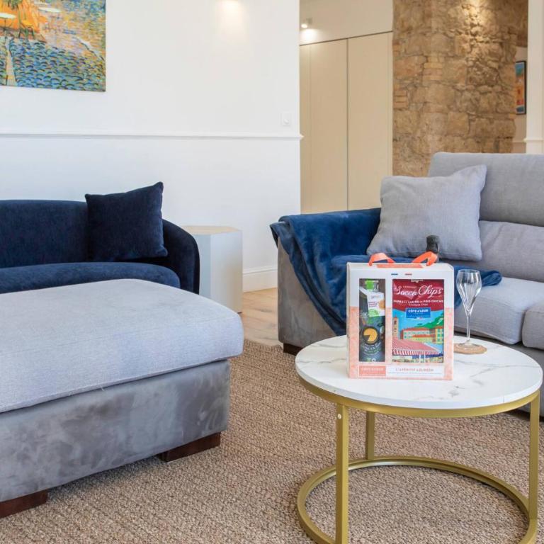 #17 Staywizus -Suite Gioffredo 3 BDR AC - 5mins Vieux Nice Port - Appartement - 48