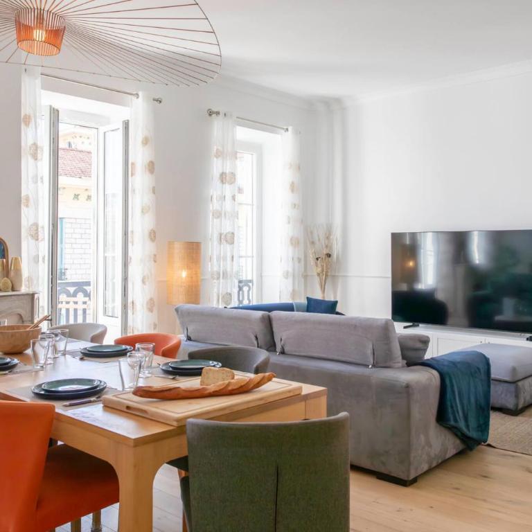 #17 Staywizus -Suite Gioffredo 3 BDR AC - 5mins Vieux Nice Port - Appartement - 50