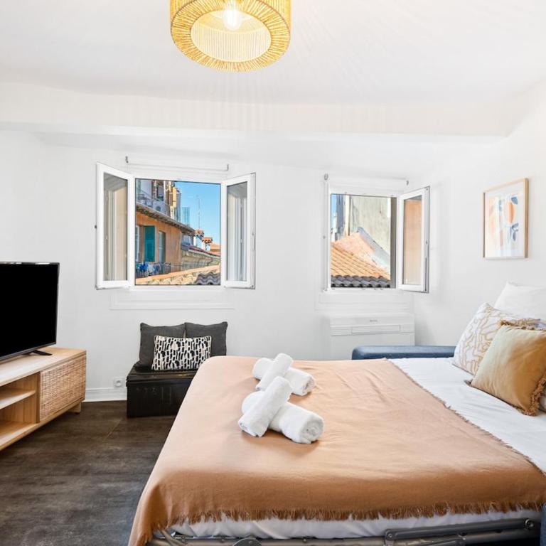 Charming typical studio in the heart of Vieux Nice AC - Appartement Supérieur - 9