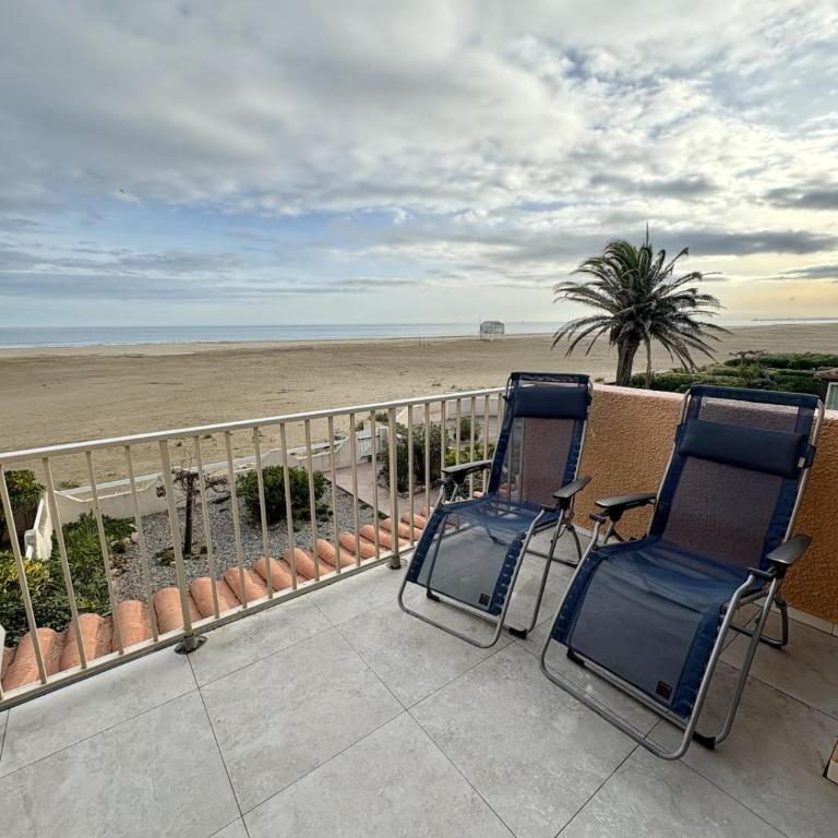 Duplex front de mer avec terrasse privée - Apartment mit 2 Schlafzimmern, Terrasse und Meerblick - 1