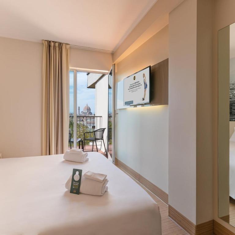 B&B Hotel Firenze City Center - Camera Matrimoniale con Terrazza - 4