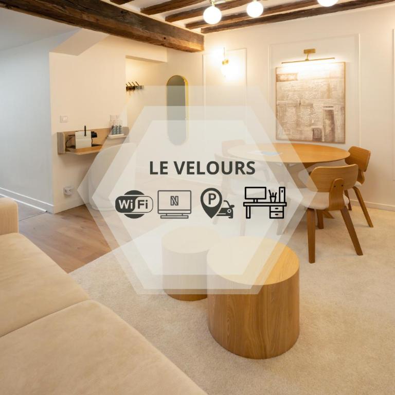 Le Velours - Centre Ville - Calme - Cosy - Appartement 1 Chambre - 1