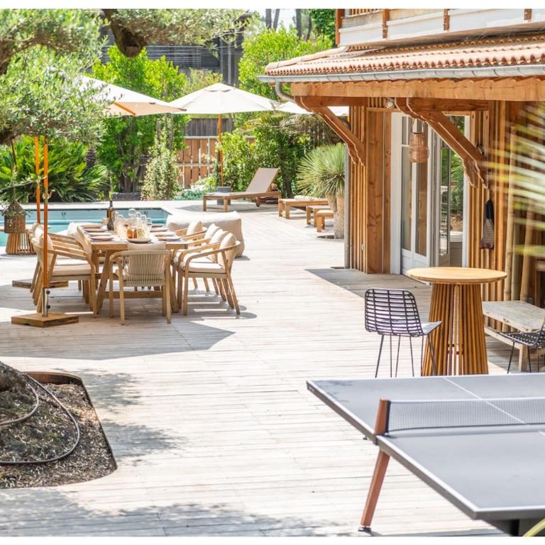 L'écrin du Ferret I Pool I Air conditioning I Spa I Beach Volley - Villa mit privatem Pool - 34