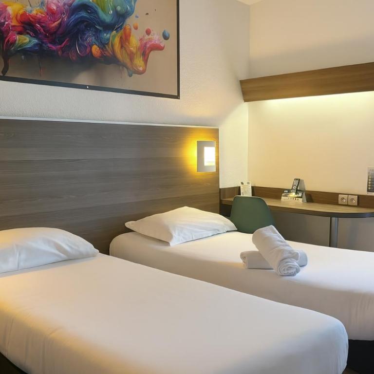 Urban Style Cannes Mouans-Sartoux - Chambre Lits Jumeaux - 3