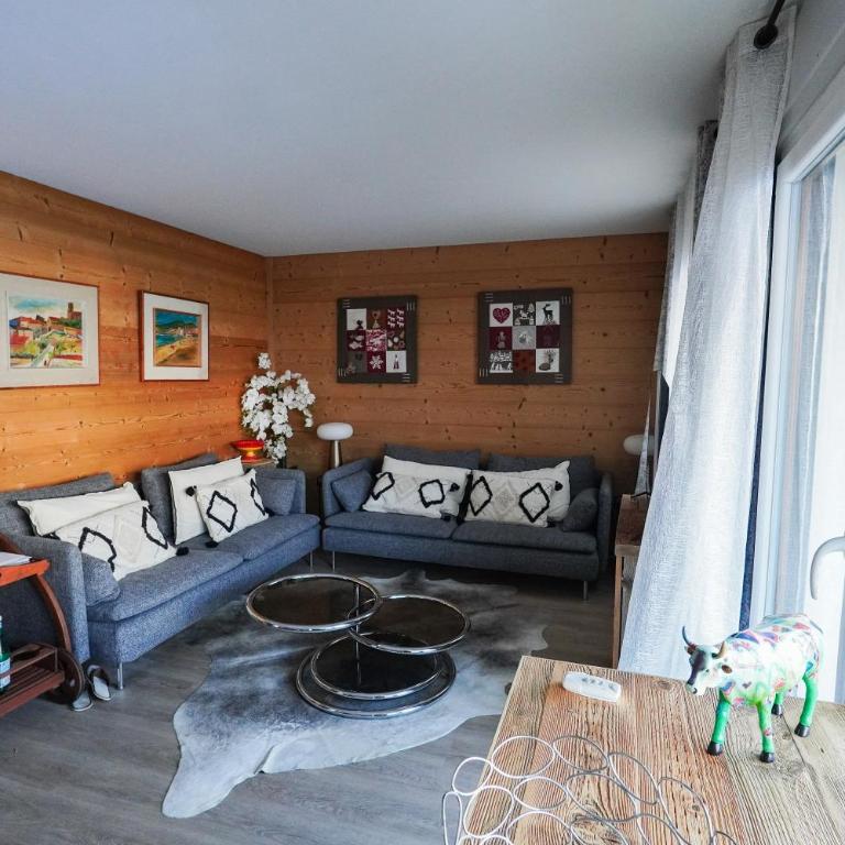 Hotel les Sapins - Appartement 1 Chambre avec Balcon et Vue sur les Montagnes - 6