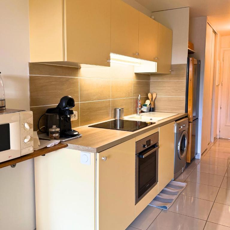 Appartement T1 bis - Le Petit Corail - Apartment mit 1 Schlafzimmer - 7