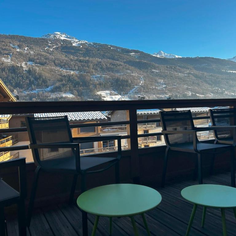Spacieux 4 Pièces 6 pers, Balcon, Cheminée, Parking à Bourg-Saint-Maurice - FR-1-411-876 - Apartamento - 13