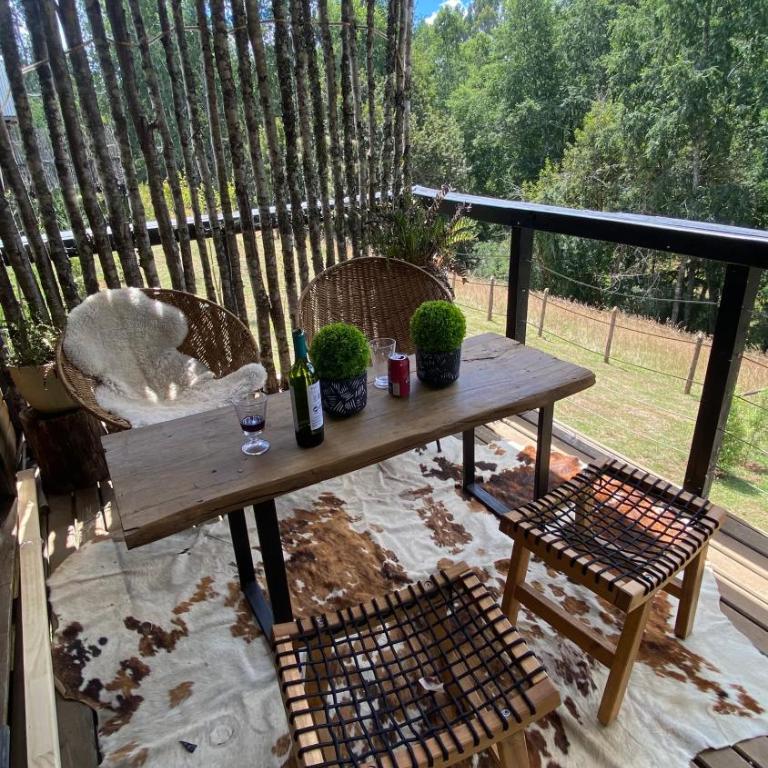 Colico Lodge - tinaja -terraza - Two-Bedroom House - 5