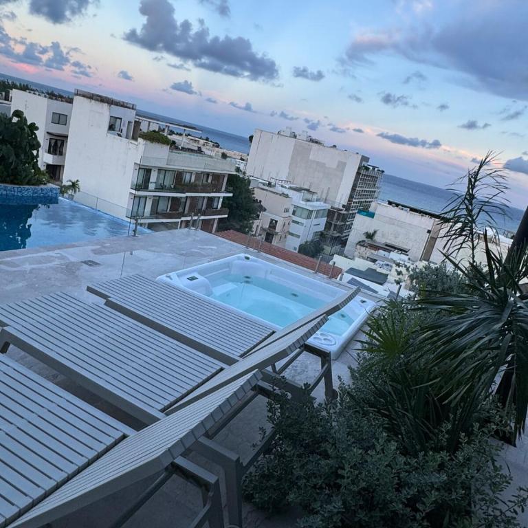 Hermoso PH en la mejor ubicación de playa del carmen - Apartamento de 1 dormitorio - 20